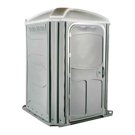 Polyjohn PolyJohn Comfort XL Wheel Chair Accessible Portable Restroom Lt Gray - PH03-1007